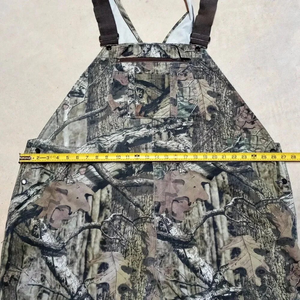 RedHead Mossy Oak Camo Bib Overalls Mens 3XLT Hunting Woodland Forest
